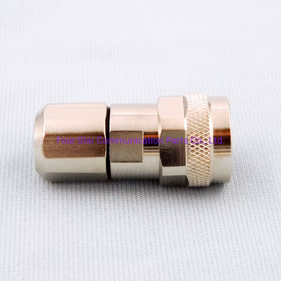 RF Coaxial N Type Male Clamp Connector for LMR300 Cable