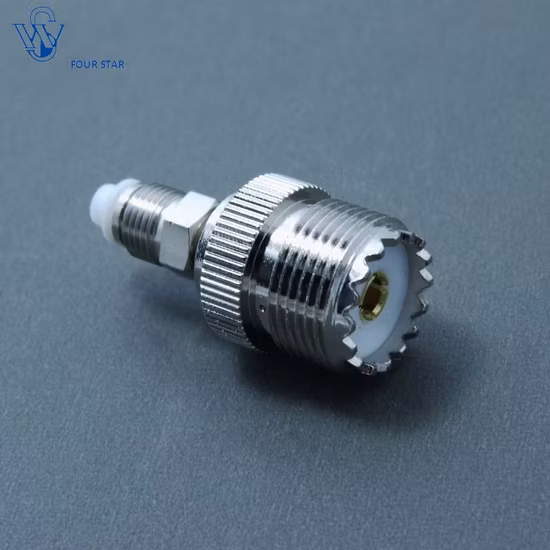 RF Coaxial UHF Fêmea para Fme Conector Aadaptor Fêmea